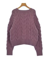 LE BOUQUET（ルブーケ）ニット・セーター 紫 サイズ:F レディース/2200618341047
