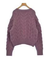 LE BOUQUET（ルブーケ）ニット・セーター 紫 サイズ:F レディース/2200618341047