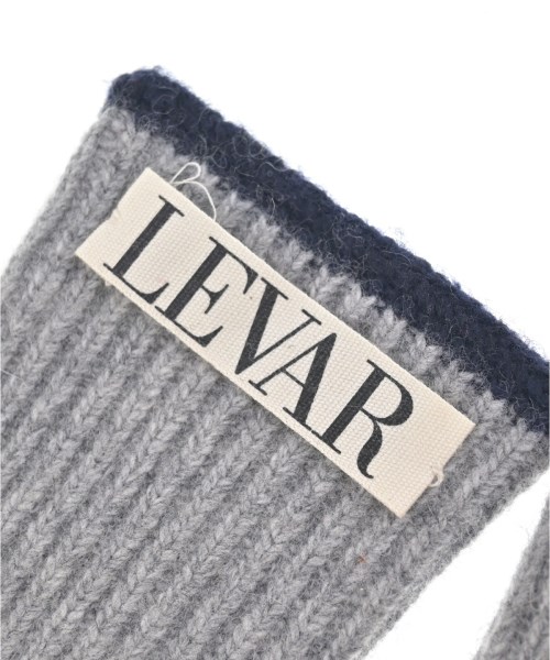 LEVAR（レバー）手袋 グレー サイズ:- レディース/2200693561903