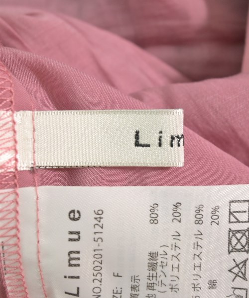Limue（リミュ）ブラウス ピンク サイズ:F レディース/2200601553020