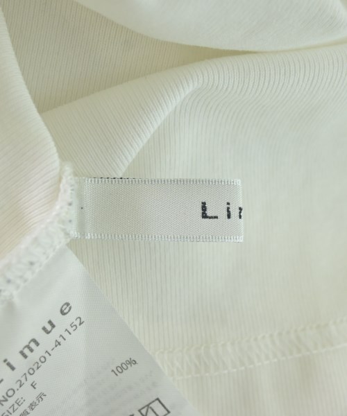 Limue（リミュ）Tシャツ・カットソー 白 サイズ:F レディース/2200707671154