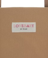 LOVERARY BY FEILER（ラブラリーバイフェイラー）トートバッグ 茶 サイズ:- レディース/2200700803163