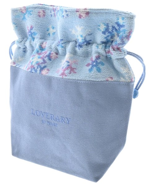 LOVERARY BY FEILER(ラブラリーバイフェイラー)ポーチ 青 サイズ:-/2200656417063