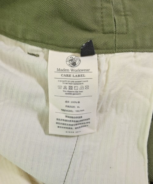 Maden Workwear（メイデンワークウェア）チノパン カーキ サイズ:M メンズ/2200722388099