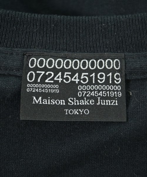 Maison Shake Junzi（メゾンシェイクジュンジ）Tシャツ・カットソー 黒 サイズ:L メンズ/2200668189040