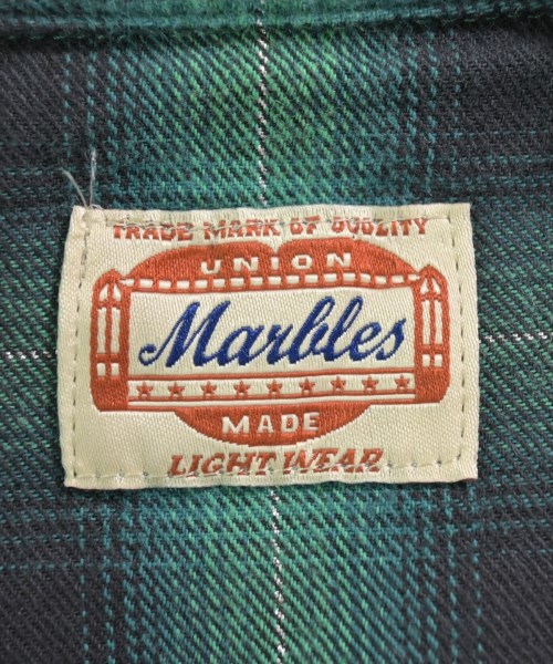 MARBLE & Co.（マーブルアンドコー）カジュアルシャツ 緑 サイズ:M メンズ/2200673992208