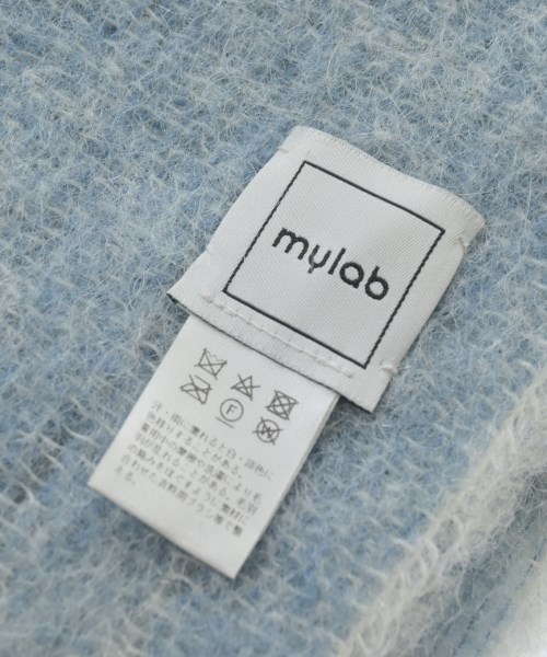 mylab（マイラブ）マフラー 青 サイズ:- レディース/2200637124188