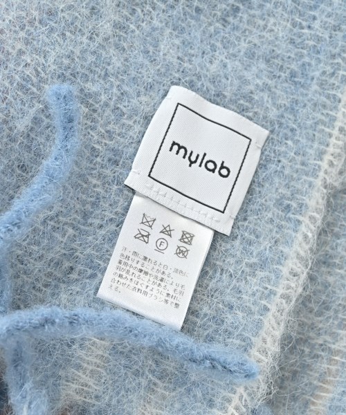 mylab（マイラブ）マフラー オレンジ サイズ:- レディース/2200685449103