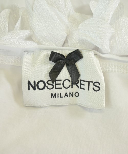 NO SECRETS（ノーシークレッツ）Tシャツ・カットソー 白 サイズ:38(M位) レディース/2200702277054