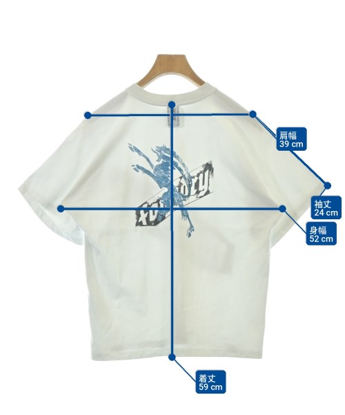 PROTOTYPES（プロトタイプス）Tシャツ・カットソー 白 サイズ:XS メンズ/2200715567029