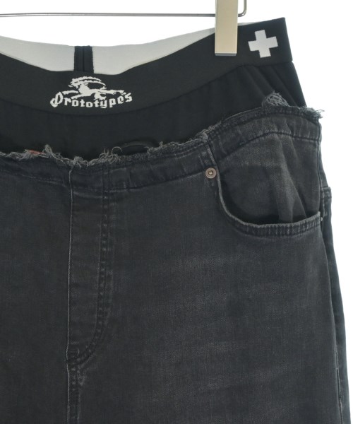 PROTOTYPES（プロトタイプス）デニムパンツ 黒 サイズ:L/XL メンズ/2200721037059