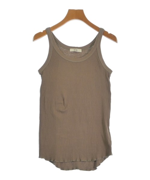 RCW(アールシーダブリュー)タンクトップ 茶 サイズ:38(M位)/2200670348091