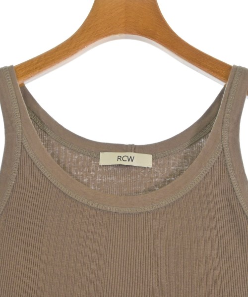 RCW（アールシーダブリュー）タンクトップ 茶 サイズ:38(M位) レディース/2200670348091
