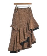 RIV NOBUHIKO（リブノブヒコ）ロング・マキシ丈スカート オレンジ サイズ:-(S位) レディース/2200679209034