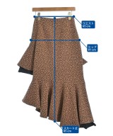 RIV NOBUHIKO（リブノブヒコ）ロング・マキシ丈スカート オレンジ サイズ:-(S位) レディース/2200679209034