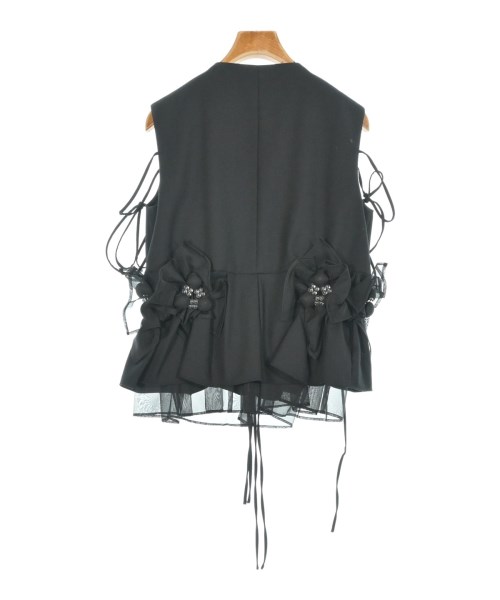 RIV NOBUHIKO（リブノブヒコ）ベスト 黒 サイズ:F レディース/2200663628124