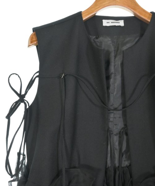 RIV NOBUHIKO（リブノブヒコ）ベスト 黒 サイズ:F レディース/2200663628124