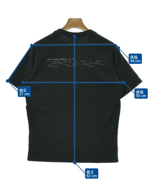 SAN SAN GEAR（サンサンギア）Tシャツ・カットソー 黒 サイズ:1(S位) メンズ/2200716086024