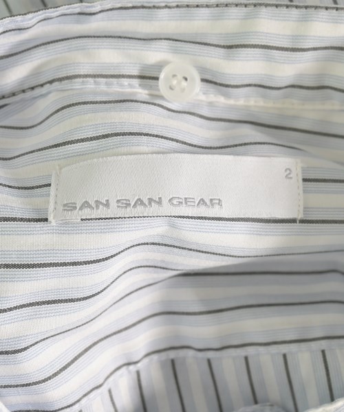 SAN SAN GEAR（サンサンギア）カジュアルシャツ 青 サイズ:2(M位) メンズ/2200725758028