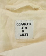 SEPARATE BATH& TOILET（セパレートバスアンドトイレット）カジュアルシャツ 白 サイズ:L メンズ/2200619445232