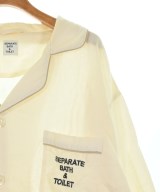 SEPARATE BATH& TOILET（セパレートバスアンドトイレット）カジュアルシャツ 白 サイズ:L メンズ/2200619445232
