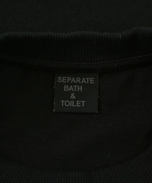SEPARATE BATH& TOILET（セパレートバスアンドトイレット）Tシャツ・カットソー 黒 サイズ:XL メンズ/2200676120295