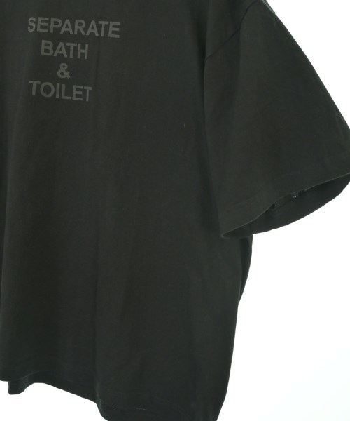 SEPARATE BATH& TOILET（セパレートバスアンドトイレット）Tシャツ・カットソー 黒 サイズ:XL メンズ/2200676120295