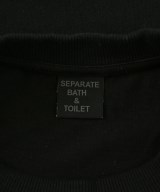 SEPARATE BATH& TOILET（セパレートバスアンドトイレット）Tシャツ・カットソー 黒 サイズ:XL メンズ/2200676120295
