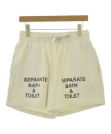 SEPARATE BATH& TOILET（セパレートバスアンドトイレット）ショートパンツ 白 サイズ:M レディース/2200697401014