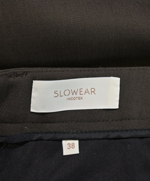 SLOWEAR（スローウエア）スラックス 茶 サイズ:38(M位) レディース/2200655922070