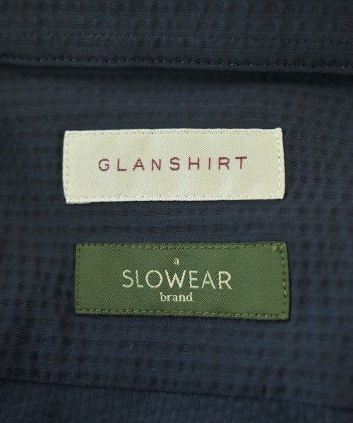Glanshirt（グランシャツ）カジュアルシャツ 紺 サイズ:40(L位) メンズ/2200704888135