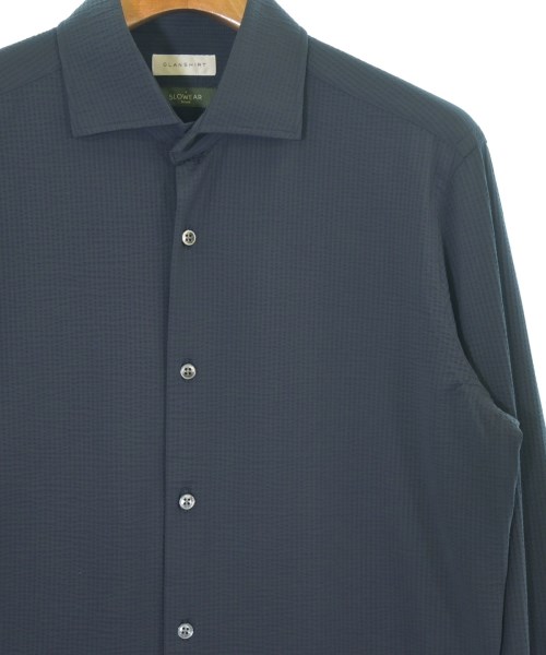 Glanshirt（グランシャツ）カジュアルシャツ 紺 サイズ:40(L位) メンズ/2200704888135