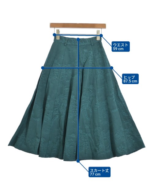 Tnewties（トゥエンティーズ）ロング・マキシ丈スカート 緑 サイズ:XS レディース/2200645169041