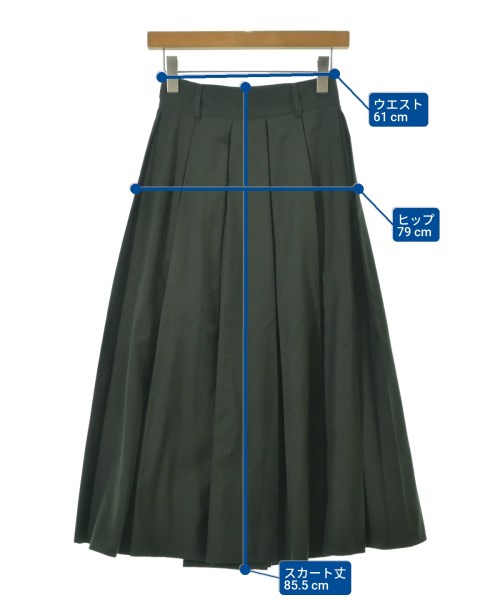 Tnewties（トゥエンティーズ）ロング・マキシ丈スカート 緑 サイズ:S レディース/2200645951356