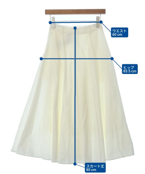 Tnewties（トゥエンティーズ）ロング・マキシ丈スカート 白 サイズ:XS レディース/2200645951448