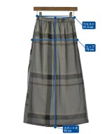 TOLNERA（トルネラ）ロング・マキシ丈スカート グレー サイズ:38(M位) レディース/2200621668117