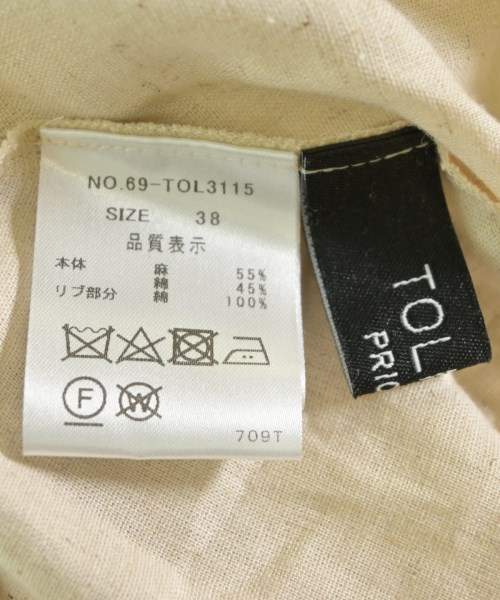 TOLNERA（トルネラ）ブラウス ベージュ サイズ:38(M位) レディース/2200615352282