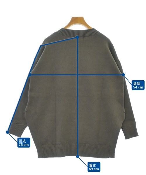 TOLNERA（トルネラ）ニット・セーター グレー サイズ:38(M位) レディース/2200615352534