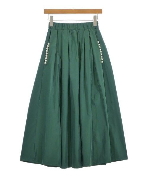 TOLNERA(トルネラ)ロング・マキシ丈スカート 緑 サイズ:38(M位)/2200679074113