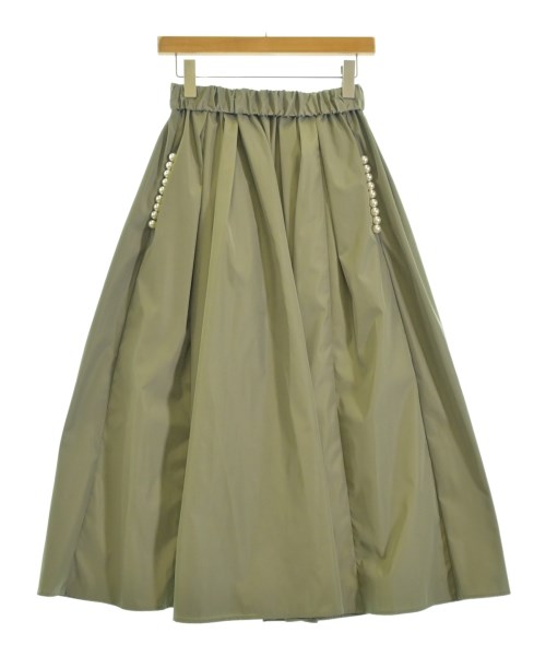 TOLNERA(トルネラ)ロング・マキシ丈スカート カーキ サイズ:38(M位)/2200679074120