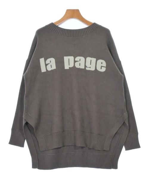 TOLNERA(トルネラ)ニット・セーター 茶 サイズ:38(M位)/2200675840071