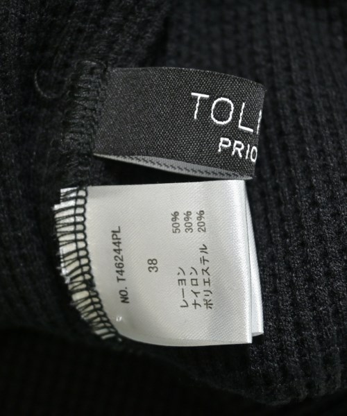 TOLNERA（トルネラ）スウェットパンツ 黒 サイズ:38(M位) レディース/2200654027134