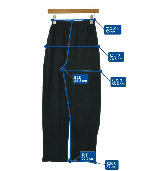 TOLNERA（トルネラ）スウェットパンツ 黒 サイズ:38(M位) レディース/2200654027134