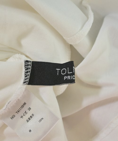 TOLNERA（トルネラ）Tシャツ・カットソー 白 サイズ:38(M位) レディース/2200705461566