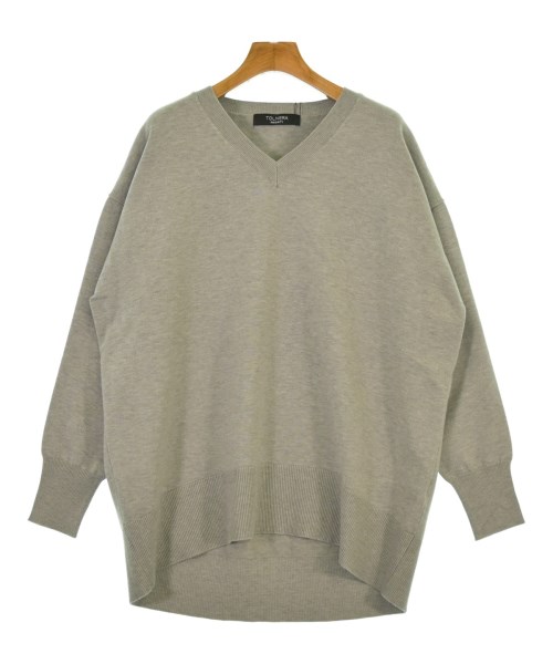 TOLNERA(トルネラ)ニット・セーター グレー サイズ:38(M位)/2200661443057