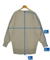 TOLNERA（トルネラ）ニット・セーター グレー サイズ:38(M位) レディース/2200661443057