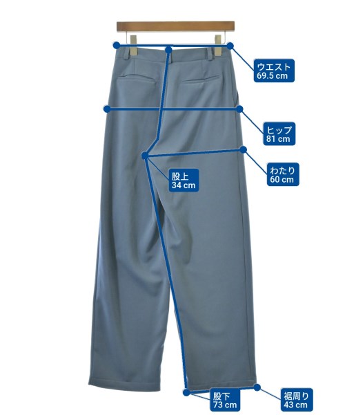 TOO（トゥー）スラックス 青 サイズ:-(M位) レディース/2200634779152