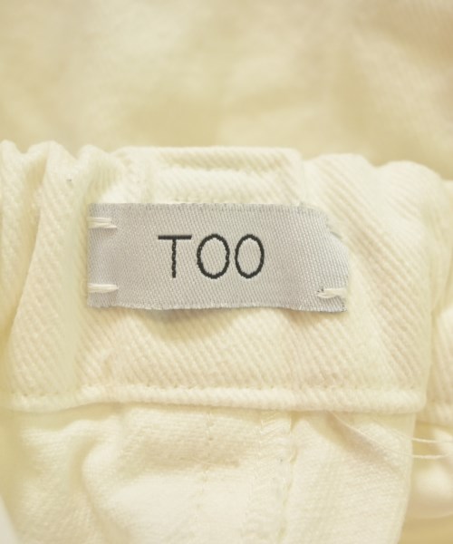 TOO（トゥー）チノパン 白 サイズ:-(M位) レディース/2200675005098