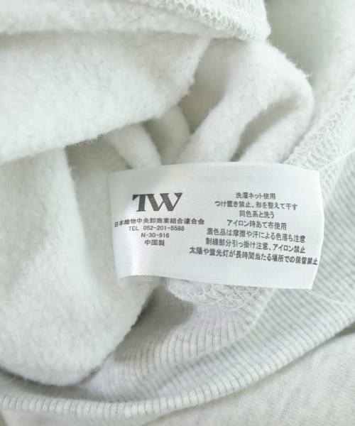 TW（トゥ）スウェット グレー サイズ:F レディース/2200672806018