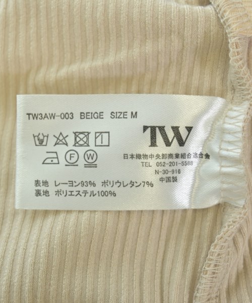 TW（トゥ）Tシャツ・カットソー ベージュ サイズ:M レディース/2200672806049